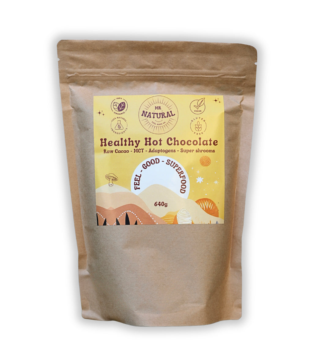 Mr. Natural Healthy Hot Chocolate 640g Refill Pouch